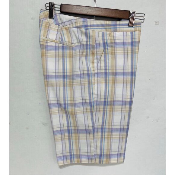 Izod PerformX Plaid Golf Shorts   Womens Size 6 - Picture 2 of 6